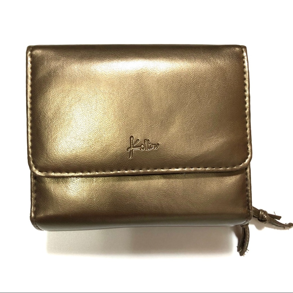 Koltov Golden Bronze Multi Belt Clutch Wallet